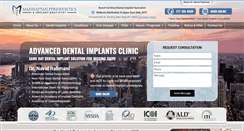 Desktop Screenshot of nycdentalimplantscenter.com